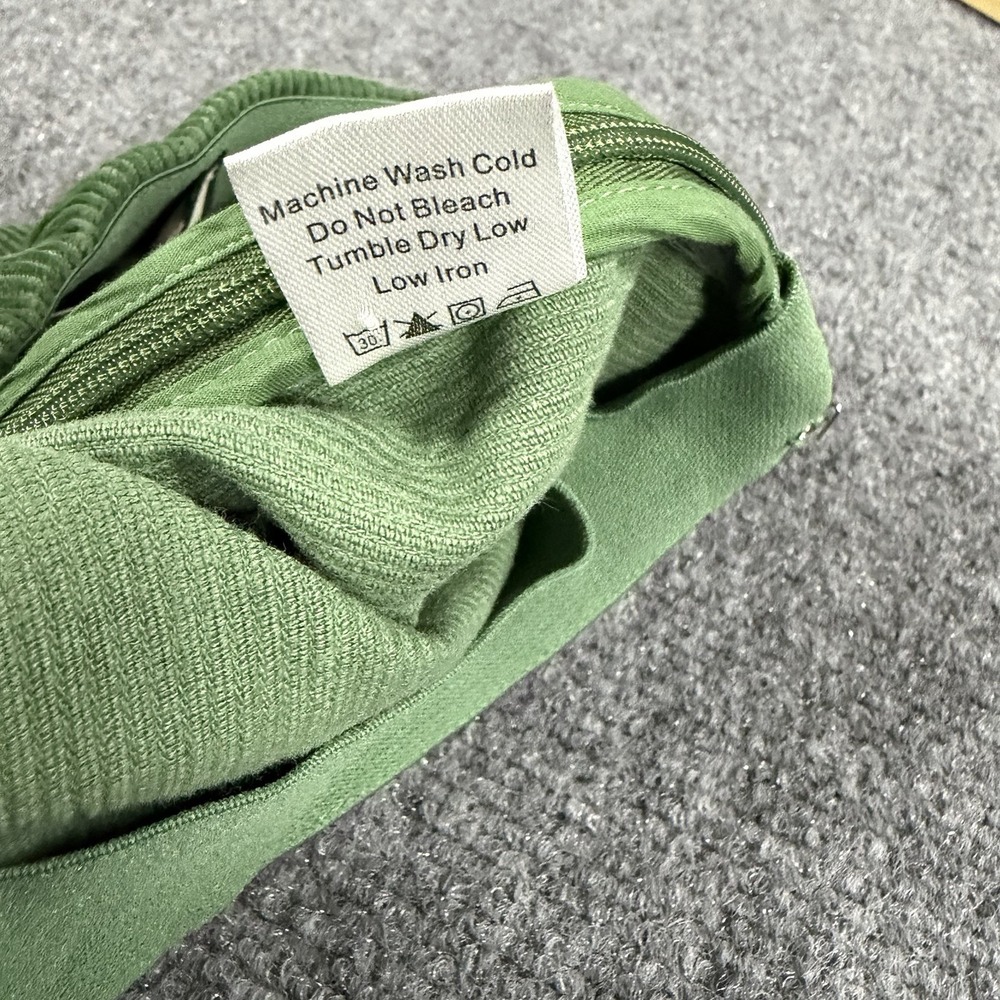 Tuckernuck Green Corduroy Cropped Ankle Pants - Picture 5 of 9